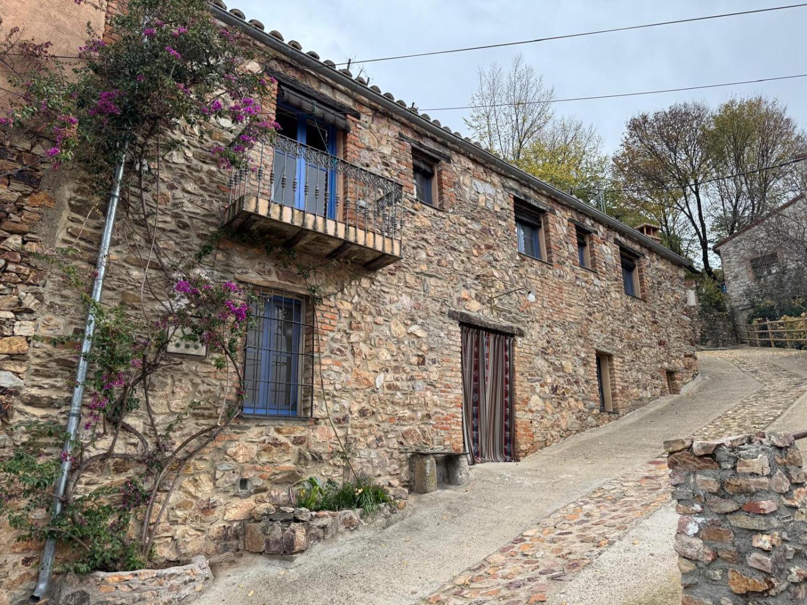 Penzion Alma De Villuercas Cabañas del Castillo Exteriér fotografie