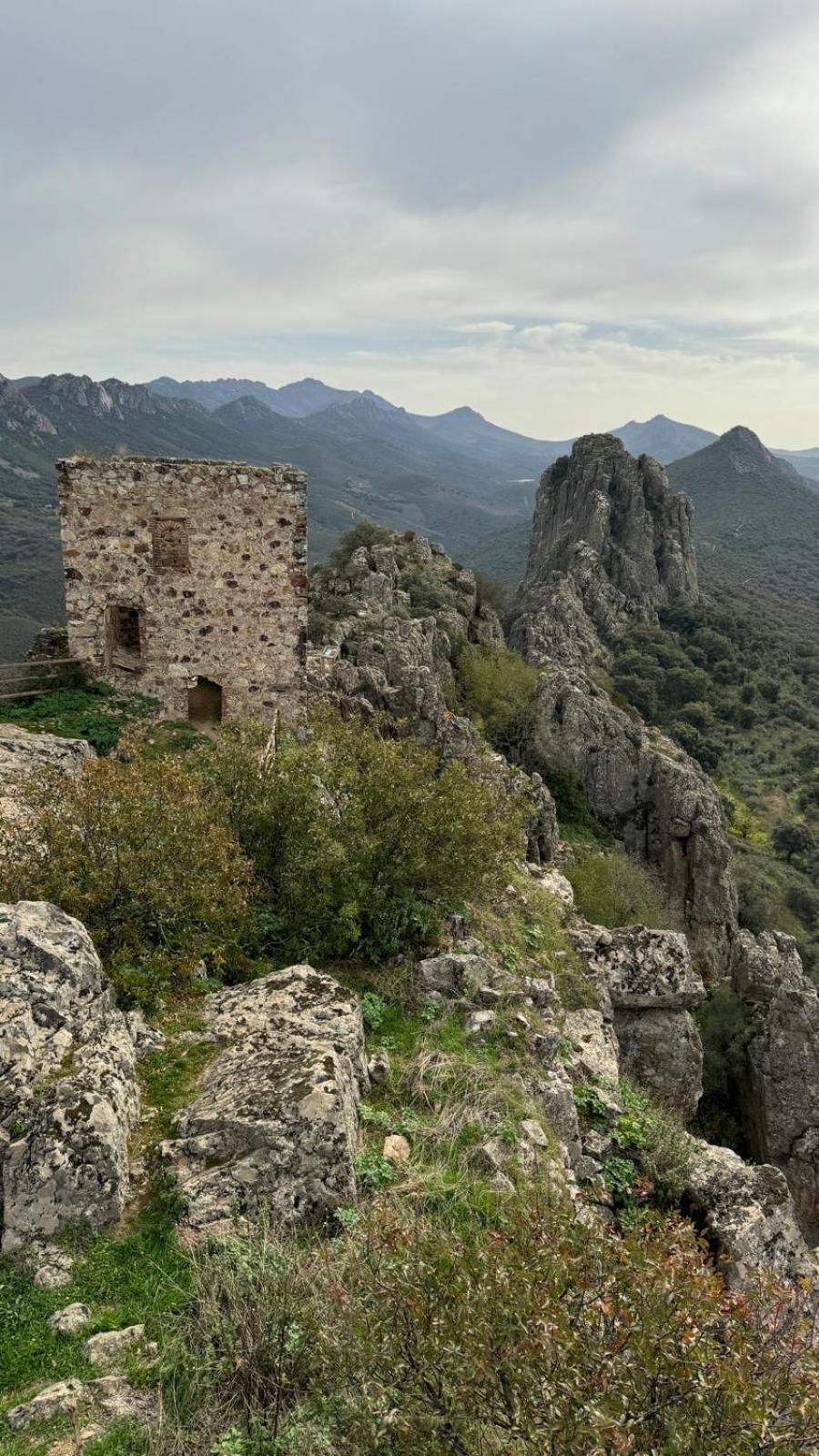 Penzion Alma De Villuercas Cabañas del Castillo Exteriér fotografie